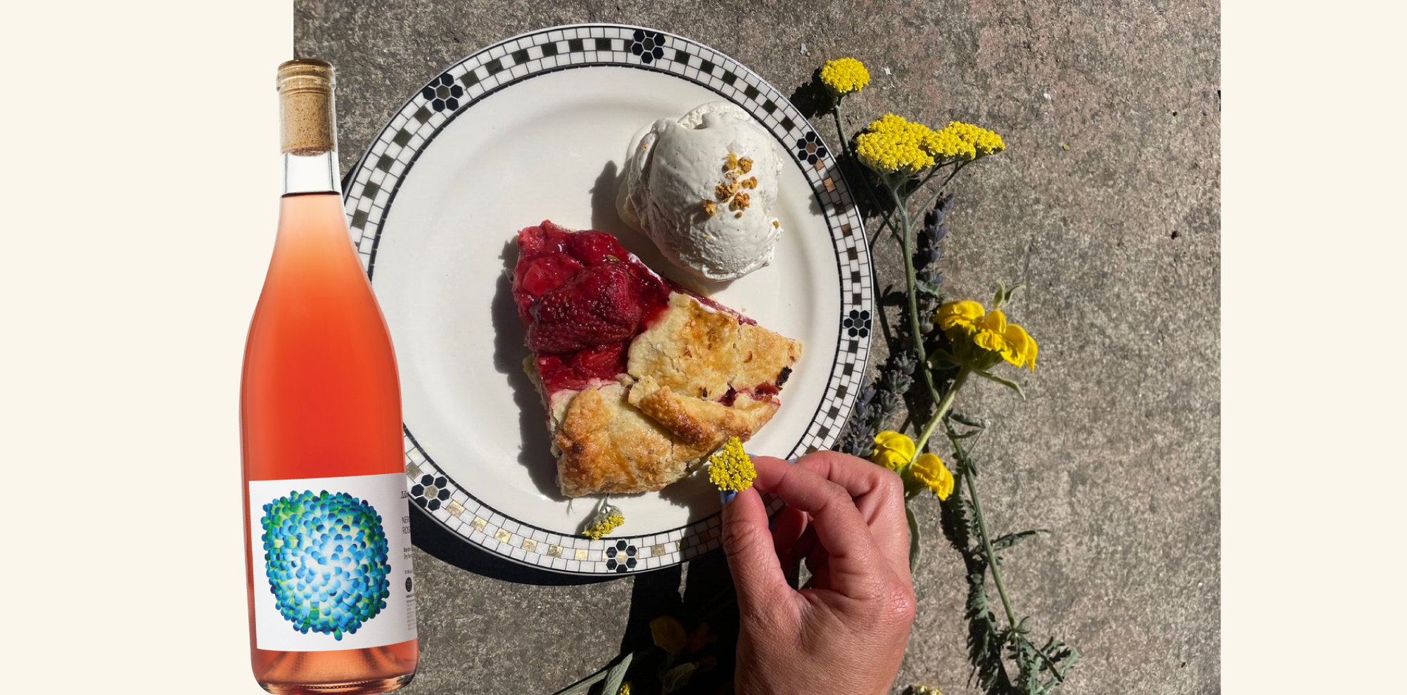 What's Cooking? Strawberry Thyme Galette