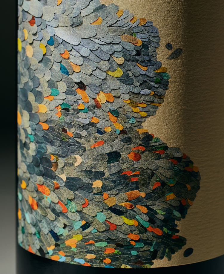 Another shore label artwork by Carolynn Haydu
